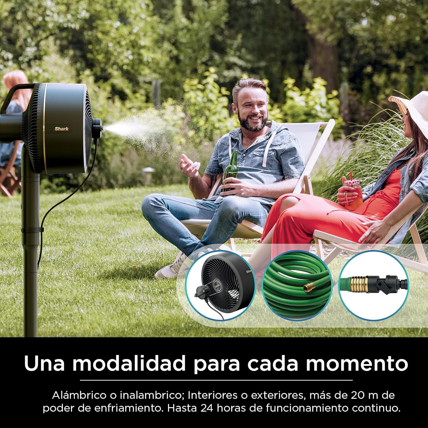 Abanico Shark Flexbreeze FA222LAA | Pedestal | Instacool - Imagen 4
